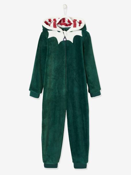 Combinaison surpyjama Lutin garçon Vert 2 - vertbaudet enfant 