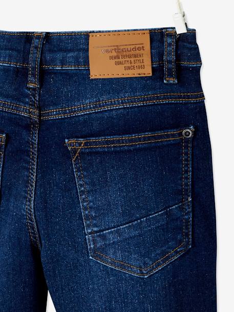 Jean droit MorphologiK FIN 'waterless' garçon DENIM BRUT+STONE 6 - vertbaudet enfant 