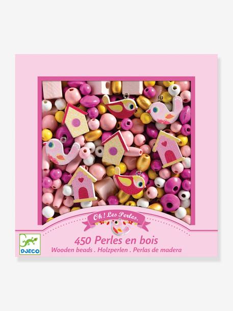 Perles Bois - Oiseaux - DJECO MULTICOLORE 1 - vertbaudet enfant 