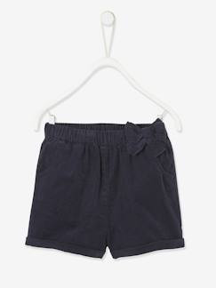 -Short bébé en velours