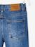 Jean droit MorphologiK LARGE 'waterless' garçon DENIM BRUT+STONE 9 - vertbaudet enfant 