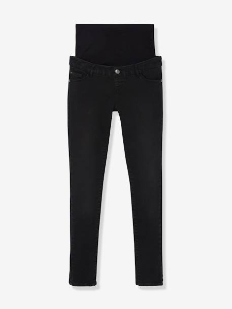 Jean skinny de grossesse bandeau sans couture Bleu délavé+BRUT+GRIS/NOIR 15 - vertbaudet enfant 