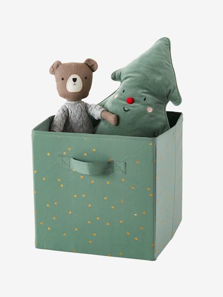 Lot de 3 bacs de rangement animaux GREEN FOREST marron et vert 2 - vertbaudet enfant 