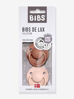 Puériculture-Lot de 2 sucettes-tétines BIBS De Lux en silicone