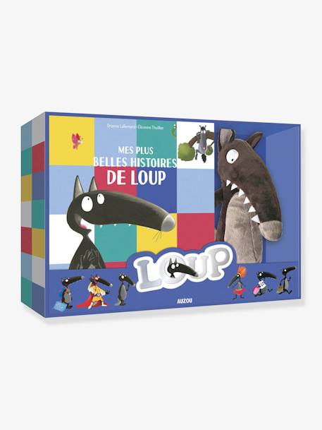 Coffret Mes plus belles histoires de Loup - AUZOU BLANC 2 - vertbaudet enfant 