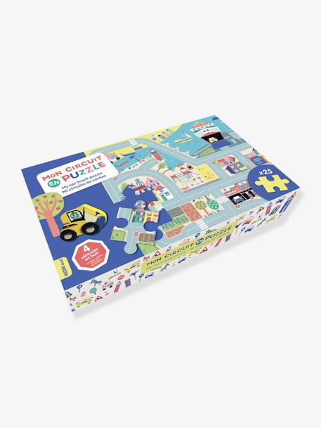 Mon Circuit en puzzle - AUZOU BLANC 1 - vertbaudet enfant 