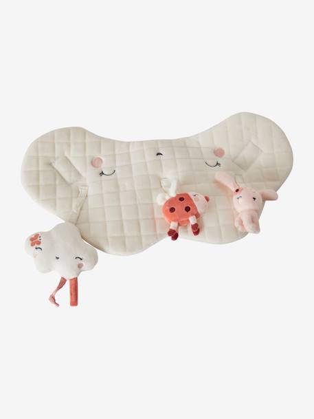 Coussin bébé des découvertes Pays Rose+Tanzanie 10 - vertbaudet enfant 