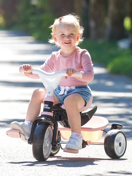 Tricycle Baby Driver plus - SMOBY ROSE 11 - vertbaudet enfant 