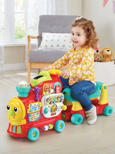 Maxiloco, mon Trotti Train 7 en 1 - VTECH ROUGE CLAIR BICOLOR/MULTICOLOR 2 - vertbaudet enfant 