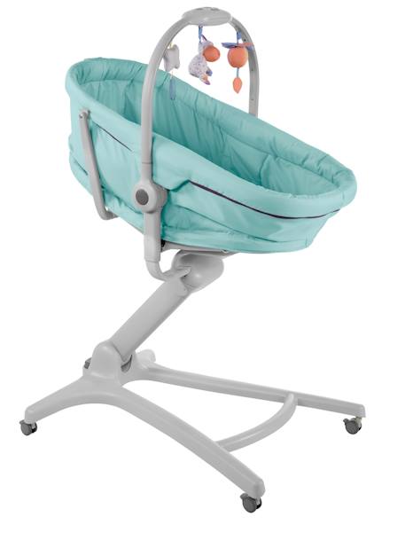 Berceau évolutif CHICCO Baby Hug 4 in 1 AQUARELLE+glacial 14 - vertbaudet enfant 