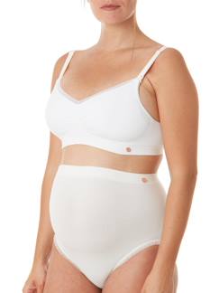 -Culotte haute de grossesse sans couture Organic CACHE COEUR