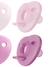 Lot de 2 sucettes nouveau-né Philips AVENT Soothie Cœur Bleu clair + bleu+Rose pâle + rose framboise 10 - vertbaudet enfant 