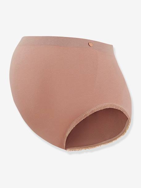 Culotte haute de grossesse sans couture Organic CACHE COEUR naturel+ROSE 7 - vertbaudet enfant 