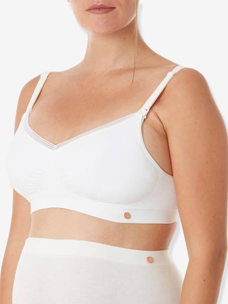 Brassière de grossesse et d’allaitement sans coutures Organic CACHE COEUR naturel+ROSE 4 - vertbaudet enfant 