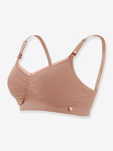 Brassière de grossesse et d’allaitement sans coutures Organic CACHE COEUR naturel+ROSE 7 - vertbaudet enfant 