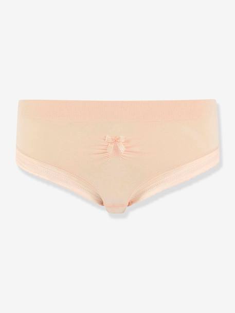 Slip taille basse Milk CACHE COEUR BLUSH+NOIR 2 - vertbaudet enfant 