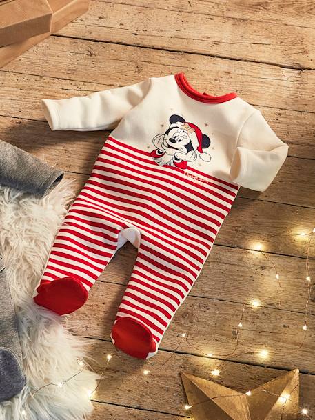 Pyjama noël bébé fille Disney® Minnie Blanc / rouge 6 - vertbaudet enfant 