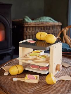 Jouet-Jeux d'imitation-Cuisines et dinette-Appareil à raclettes en bois FSC®