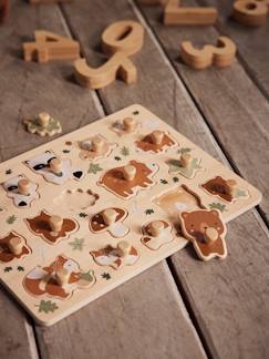 Jouet-Puzzle boutons GREEN FOREST en bois FSC®