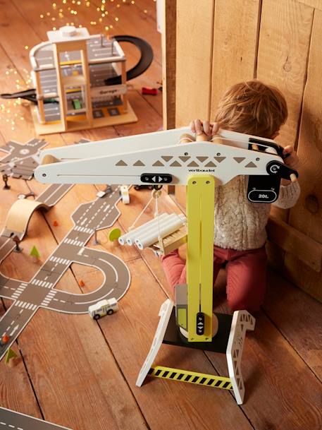 Grande grue en bois FSC® multicolore 4 - vertbaudet enfant 