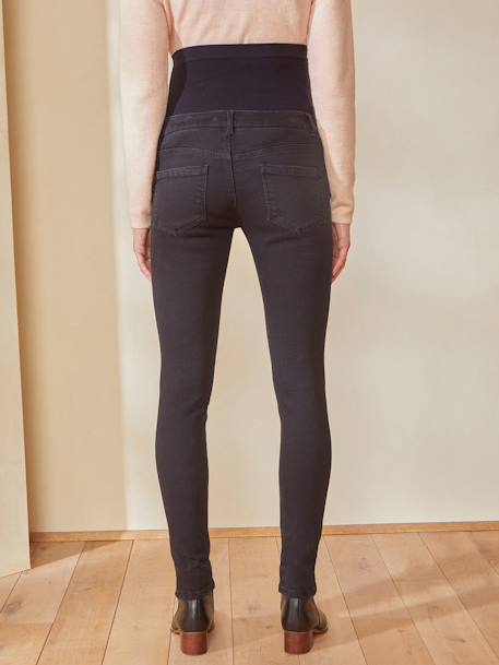 Jean skinny de grossesse bandeau sans couture Bleu délavé+BRUT+GRIS/NOIR 16 - vertbaudet enfant 