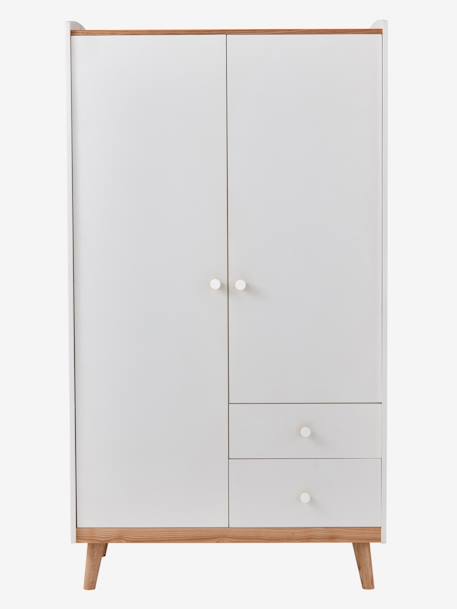 Armoire 2 portes LIGNE CONFETTI blanc+Vert 8 - vertbaudet enfant 