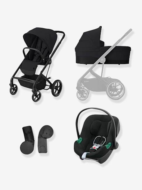 Combiné trio CYBEX Balios S Lux 3-in-1 Noir (Deep black) 1 - vertbaudet enfant 