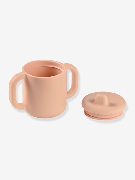 Tasse d'apprentissage BEABA en silicone Bleu+Rose 6 - vertbaudet enfant 