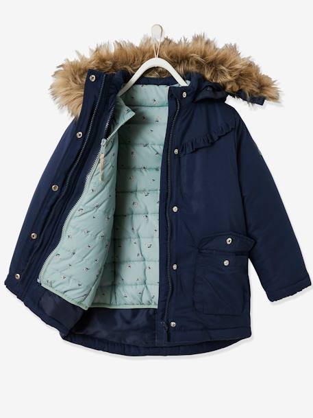 Parka 3 en 1 fille hiver encre 4 - vertbaudet enfant 