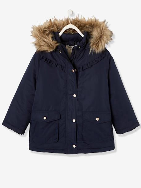 Parka 3 en 1 fille hiver encre 2 - vertbaudet enfant 