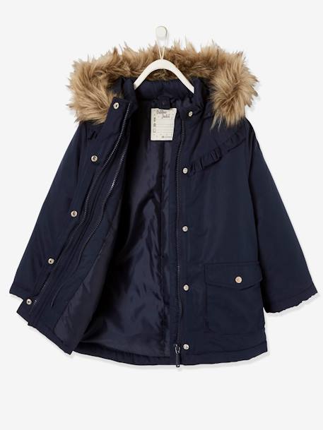 Parka 3 en 1 fille hiver encre 5 - vertbaudet enfant 