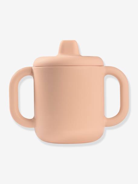 Tasse d'apprentissage BEABA en silicone Bleu+Rose 5 - vertbaudet enfant 