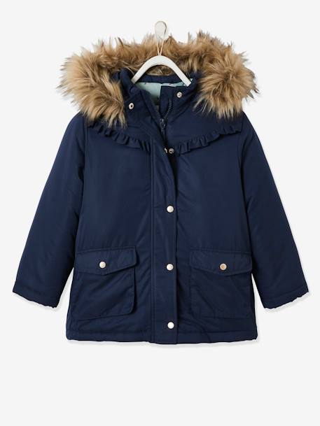 Fille-Manteau, veste-Manteau, parka, blouson-Parka 3 en 1 fille hiver