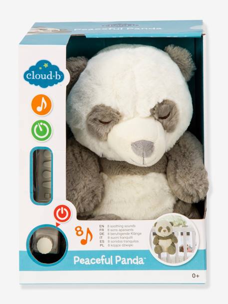 Veilleuse Peaceful Panda CLOUD B noir et blanc 3 - vertbaudet enfant 