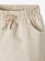 Pantalon molleton bébé garçon uni BASICS beige sable+bleu ardoise+brique+caramel+gris clair chiné+Marine grisé+tilleul foncé 3 - vertbaudet enfant 