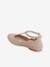 Ballerines salomés fille blanc nacre+rose pâle 14 - vertbaudet enfant 