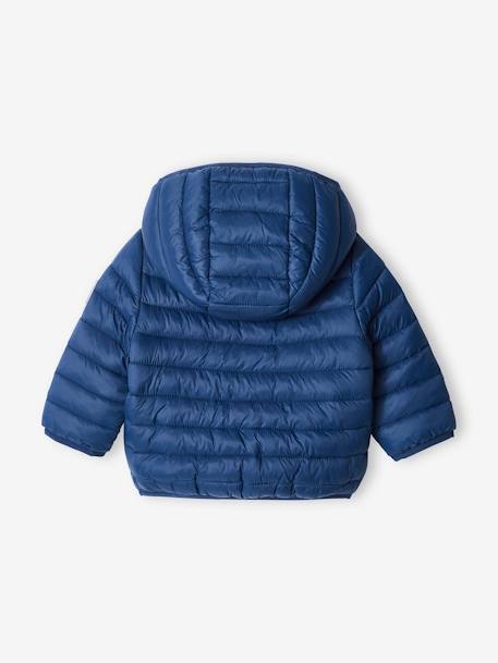 Doudoune light bébé à capuche bronze+navy 8 - vertbaudet enfant 