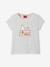 T-shirt manches courtes Snoopy Peanuts® fille Gris 1 - vertbaudet enfant 