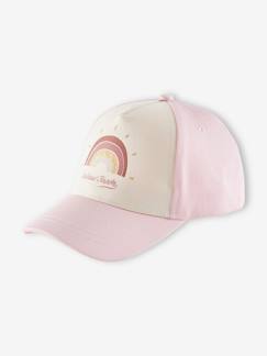 -Casquette fille arc-en-ciel