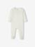 Lot de 3 pyjamas bébé en jersey ouverture zippée BASICS lot ivoire 3 - vertbaudet enfant 