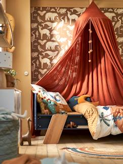 Chambre et rangement-Ciel de lit en gaze de coton WILD SAHARA