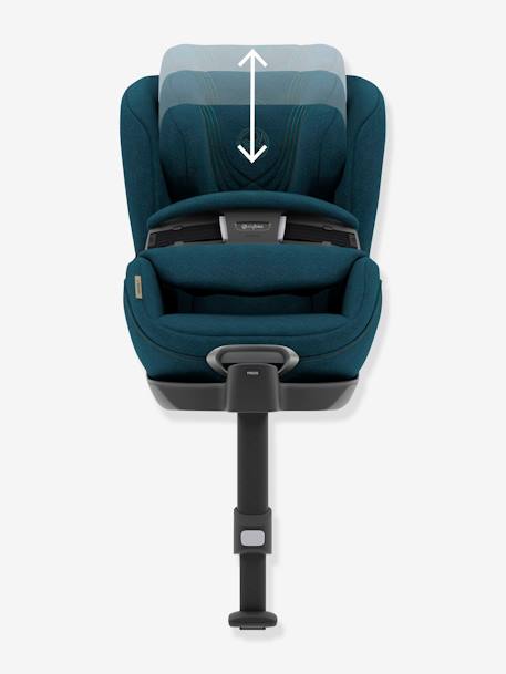 Siège-auto CYBEX Platinum Anoris T i-Size 76 à 115 cm, équivalence groupe 1/2 Bleu (Mountain blue)+Gris foncé (Soho grey)+Noir (Deep black) 2 - vertbaudet enfant 