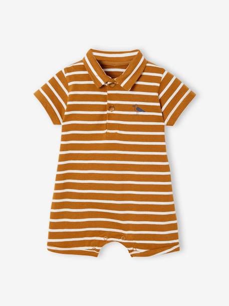 Combinaison de plage col polo bébé garçon  - vertbaudet enfant