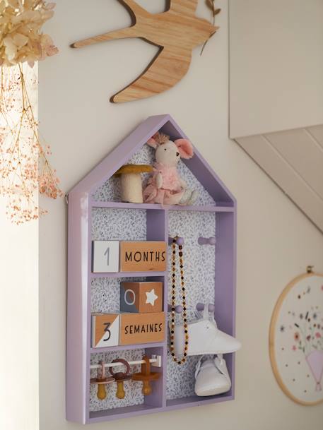 Porte bijoux Maison violet 4 - vertbaudet enfant 