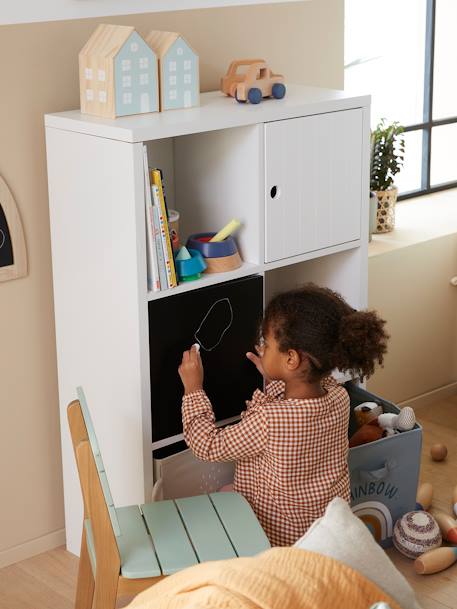 Meuble de rangement 6 cases BLANC 5 - vertbaudet enfant 