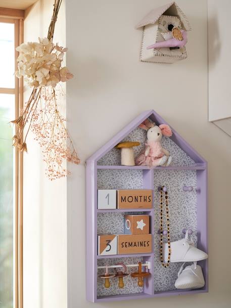 Porte bijoux Maison violet 3 - vertbaudet enfant 