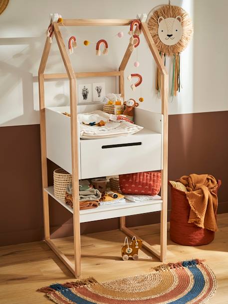 Table à langer LIGNE COCONUT blanc 4 - vertbaudet enfant 