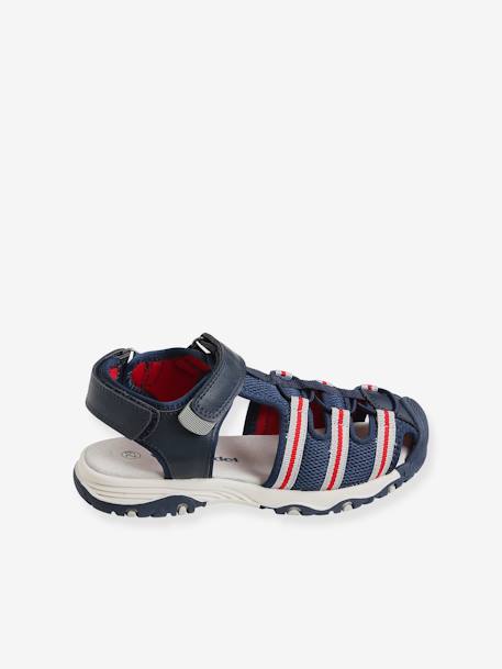 Sandales tout terrain garçon gris+marine 9 - vertbaudet enfant 