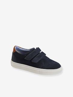 Derbies scratchés cuir garçon  - vertbaudet enfant