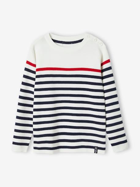 Pull marin garçon  - vertbaudet enfant